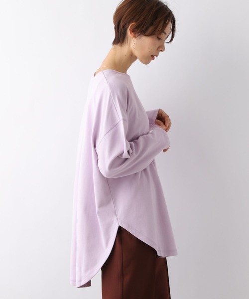 LEPSIM（レプシィム）の「スソラウンドプルオーバー 182187（Tシャツ