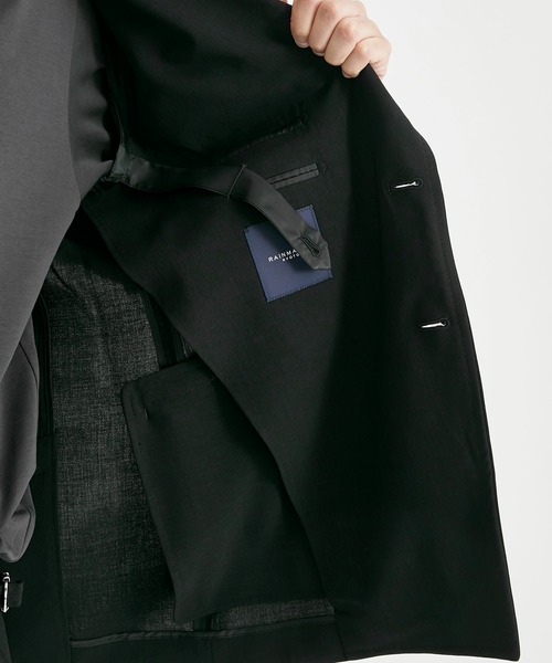 【Rainnaker 】テーラードジャケット(ダブル、サイズM) Rainnaker 】テーラードジャケット(ダブル、サイズM) Rainnaker