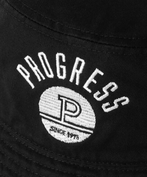green label relaxing（グリーンレーベルリラクシング）の「＜PROGRESS RUNNING CLUB＞オールド プログレス ハット（ハット・メンズ・ブラック・FREE）」の7枚目の写真