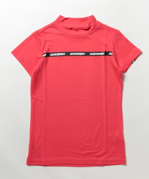 Jack Bunny!!(ジャックバニー)の「【Jack Bunny!!】サライテック 半袖モックネックカットソー(Tシャツ/カットソー・レディース・ブラック/グリーン/ピンク/ホワイト・SMALL/X-SMALL/MEDIUM/LARGE)」の7枚目の写真