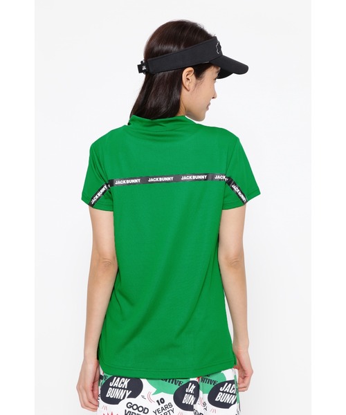 Jack Bunny!!(ジャックバニー)の「【Jack Bunny!!】サライテック 半袖モックネックカットソー(Tシャツ/カットソー・レディース・ブラック/グリーン/ピンク/ホワイト・SMALL/X-SMALL/MEDIUM/LARGE)」の15枚目の写真