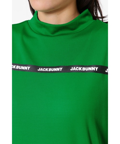 Jack Bunny!!(ジャックバニー)の「【Jack Bunny!!】サライテック 半袖モックネックカットソー(Tシャツ/カットソー・レディース・ブラック/グリーン/ピンク/ホワイト・SMALL/X-SMALL/MEDIUM/LARGE)」の16枚目の写真