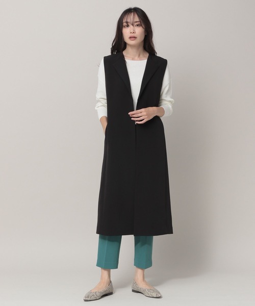 Elura(エルーラ)の「抜け感ボートネックニット(ニット/セーター・レディース・ホワイト/ネイビー・MEDIUM/LARGE)」の19枚目の写真