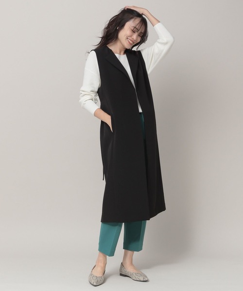 Elura(エルーラ)の「抜け感ボートネックニット(ニット/セーター・レディース・ホワイト/ネイビー・MEDIUM/LARGE)」の20枚目の写真