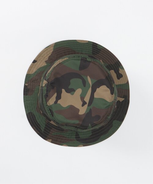 ikka（イッカ）の「後ろメッシュバケットハット（ハット・キッズ・ブラック/グリーン系・FREE）」の4枚目の写真