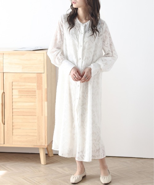 SUGAR BISKET(シュガービスケット)の「シアージャガードワンピース(ワンピース・レディース・ブラック/ホワイト・フリー)」の3枚目の写真