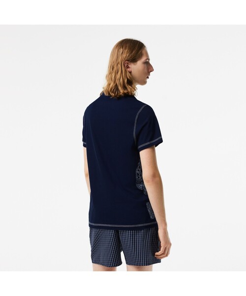 LACOSTE（ラコステ）の「オーバーサイズプリントTシャツ（Tシャツ/カットソー・メンズ・ブルー/ネイビー/ホワイト・4/3/5/2）」の9枚目の写真