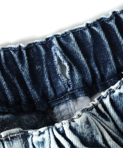 BREEZE(ブリーズ)の「刺繍デニムショートパンツ(デニムパンツ・キッズ・ブルー/ブラック/サックスブルー・140/130/110/120/80/100/90)」の19枚目の写真