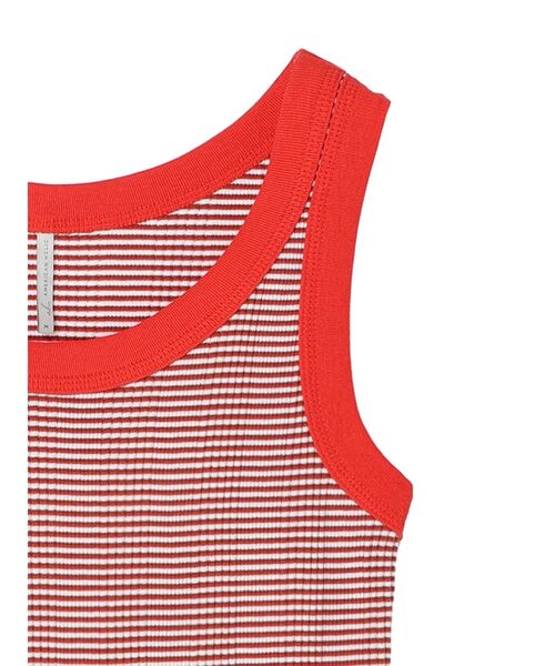 AMERICAN HOLIC（アメリカンホリック）の「マルチボーダータンクトップ（インナーウェア/肌着・レディース・ブルー/ピンク/イエロー/ブラウン・M/L）」の16枚目の写真