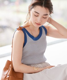 AMERICAN HOLIC | マルチボーダータンクトップ/アメスリタンク(インナーウェア/肌着)