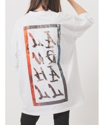 RE730 ロゴ刺繍半袖BIGシルエットTシャツ