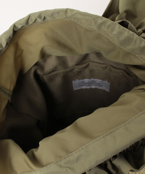 DouDou（ドゥドゥ）の「フリルハンドルラフィアバケット（ショルダーバッグ・レディース・ブラック/ベージュ・FREE）」の12枚目の写真