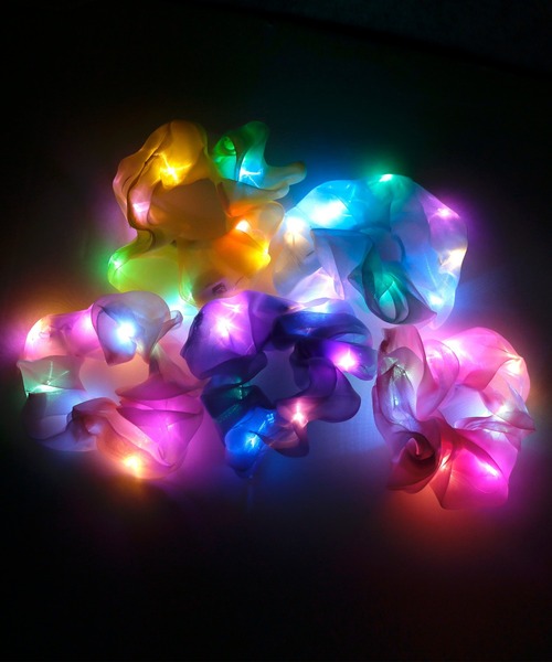 Catherine Cottage（キャサリンコテージ）の「【ZOZO限定】光るオーガンジーシュシュ（シュシュ・レディース・ピンク/パープル/イエロー/ローズ/ブルー・FREE）」の9枚目の写真