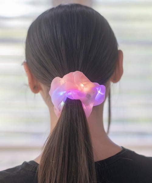 Catherine Cottage（キャサリンコテージ）の「【ZOZO限定】光るオーガンジーシュシュ（シュシュ・レディース・ピンク/パープル/イエロー/ローズ/ブルー・FREE）」の15枚目の写真