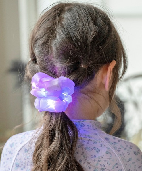 Catherine Cottage（キャサリンコテージ）の「【ZOZO限定】光るオーガンジーシュシュ（シュシュ・レディース・ピンク/パープル/イエロー/ローズ/ブルー・FREE）」の16枚目の写真