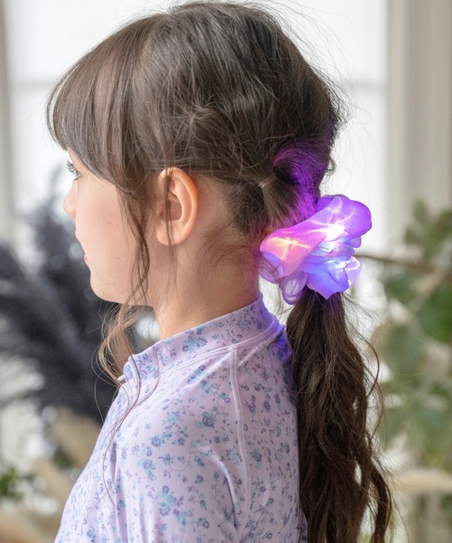 Catherine Cottage（キャサリンコテージ）の「【ZOZO限定】光るオーガンジーシュシュ（シュシュ・レディース・ピンク/パープル/イエロー/ローズ/ブルー・FREE）」の17枚目の写真