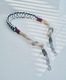 macaroni edge（マカロニエッジ）の「〈macaroni edge/マカロニエッジ〉ソロモン編みショルダーストラップ（トートバッグ）」