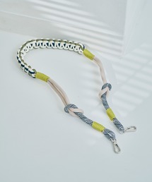 macaroni edge（マカロニエッジ）の「〈macaroni edge/マカロニエッジ〉ソロモン編みショルダーストラップ（トートバッグ）」