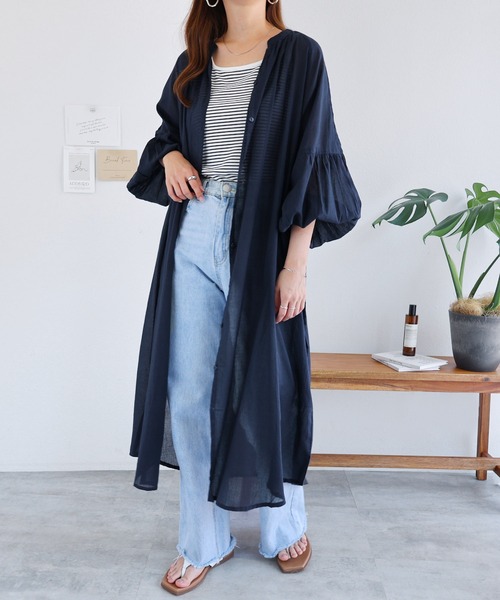d.i.a. ギャル　長袖ワンピース 襟付きギャザー仕立て 長袖ロングタイトワンピース 黒 赤 グレー