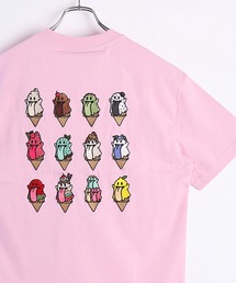 GRAF&WU（グラフアンドユー）の「GRAF&WU グラフアンドウー 12BOOGHOST 半袖プリント 刺繍 Tシャツ（Tシャツ/カットソー）」