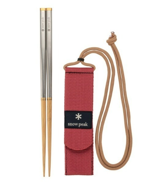 snow peak わつぱー武器　5セット 和武器 L お箸（アウトドアグッズ）｜Snow Peak（スノーピーク