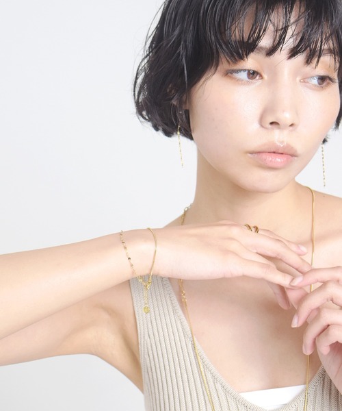 LHME(エルエイチエムイー)の「【WEB限定】”New me”レイヤードチェーンブレスレット/サージカルステンレス(金属アレルギー対応)【LHME / エルエイチエムイー】(ブレスレット・レディース・ゴールド/シルバー・ONE SIZE)」の20枚目の写真