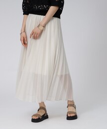 GALLEST | 【洗える】シアープリーツスカート(スカート)