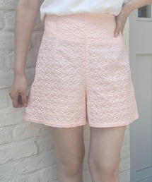 one after another NICE CLAUP | ぷくぷくジャガードアソートショートパンツ/セットアップチュニックあり(その他パンツ)