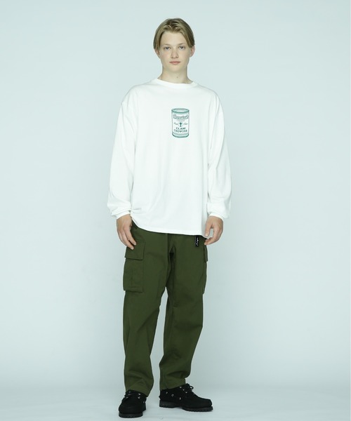 MANASTASH（マナスタッシュ）の「MANASTASH/マナスタッシュ/CiTee L/S TEE ELEPHANT/ロングスリーブエレファントTシャツ（Tシャツ/カットソー・メンズ・バーガンディー/ブラック/ホワイト・M/L/2XL/XL）」の20枚目の写真