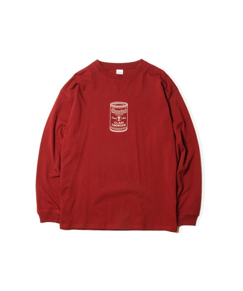 MANASTASH（マナスタッシュ）の「MANASTASH/マナスタッシュ/CiTee L/S TEE ELEPHANT/ロングスリーブエレファントTシャツ（Tシャツ/カットソー・メンズ・バーガンディー/ブラック/ホワイト・M/L/2XL/XL）」の14枚目の写真