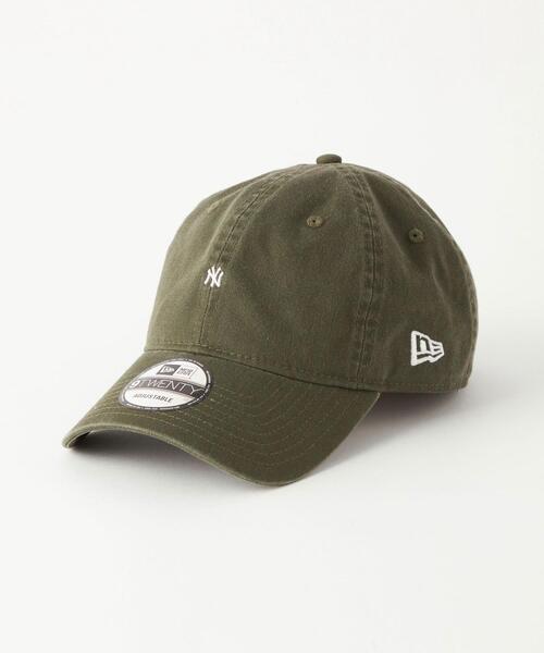 NEW ERA(ニューエラ)の「【別注】<NEW ERA>GLR 9TWENTY マイクロ NY キャップ(キャップ・メンズ・オリーブ/ダークグレー/ライトブルー/ワインレッド・FREE)」の3枚目の写真