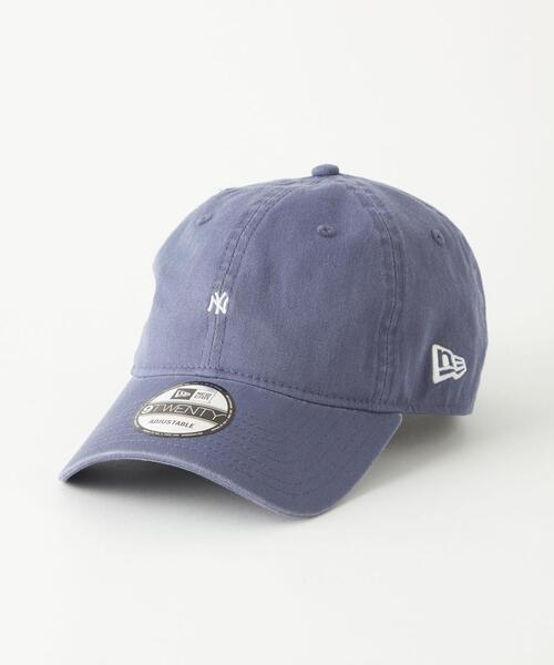 NEW ERA(ニューエラ)の「【別注】<NEW ERA>GLR 9TWENTY マイクロ NY キャップ(キャップ・メンズ・オリーブ/ダークグレー/ライトブルー/ワインレッド・FREE)」の4枚目の写真