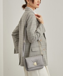 ROPE' PICNIC | パディングアシンメトリーチェーンミニショルダーバッグ(ショルダーバッグ)