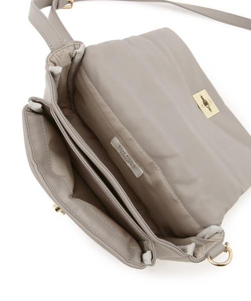 ROPE' PICNIC（ロペピクニック）の「パディングアシンメトリーチェーンミニショルダーバッグ（ショルダーバッグ・レディース・ブラック/グレー・FREE）」の15枚目の写真