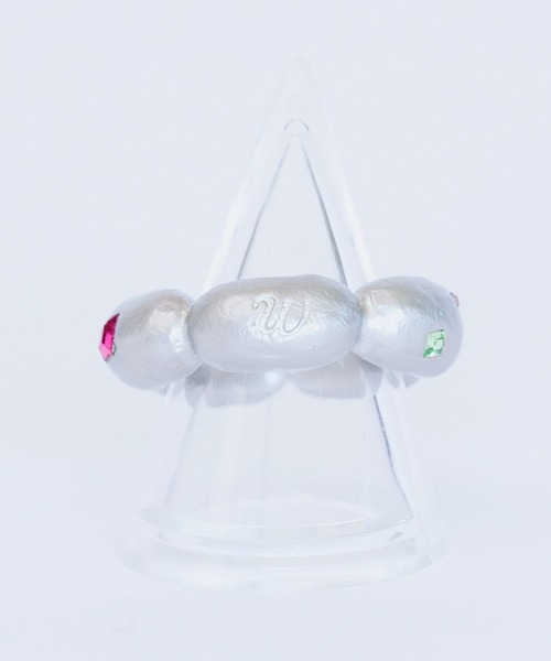 whim（ウィム）の「Flower base Stone embed ring（リング・レディース・シルバー/ゴールド・9/13）」の13枚目の写真