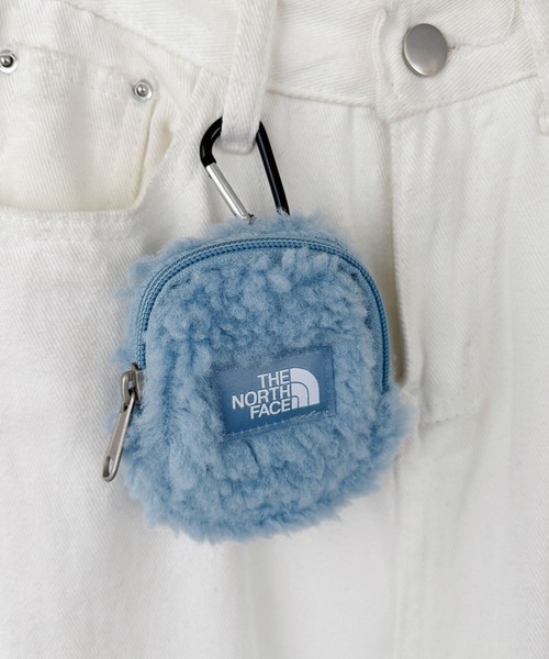 THE NORTH FACE（ザノースフェイス）の「国内未発売 THE NORTH FACE(ザ・ノースフェイス)/スクエア型 ボア ミニポーチ コインケース/POUCH MINI FL（ポーチ・レディース・チャコールグレー/アイボリー/ブラック/ライトブルー/パープル/ライトピンク/キャメル・FREE）」の12枚目の写真