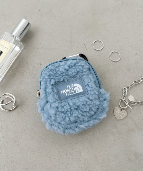 THE NORTH FACE（ザノースフェイス）の「国内未発売 THE NORTH FACE(ザ・ノースフェイス)/スクエア型 ボア ミニポーチ コインケース/POUCH MINI FL（ポーチ・レディース・チャコールグレー/アイボリー/ブラック/ライトブルー/パープル/ライトピンク/キャメル・FREE）」の13枚目の写真