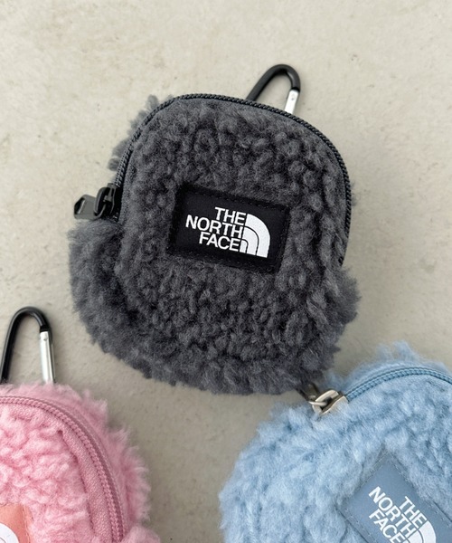 THE NORTH FACE（ザノースフェイス）の「国内未発売 THE NORTH FACE(ザ・ノースフェイス)/スクエア型 ボア ミニポーチ コインケース/POUCH MINI FL（ポーチ・レディース・チャコールグレー/アイボリー/ブラック/ライトブルー/パープル/ライトピンク/キャメル・FREE）」の8枚目の写真