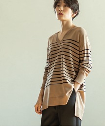 OPAQUE.CLIP | リラクシーVネックニット【洗濯機洗い可/UVケア】(ニット/セーター)