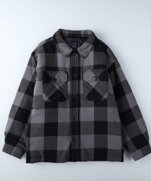BACK NUMBER(バックナンバー)の「【BACK NUMBER】【エクストラサーモ】中綿CPOジャケット(ブルゾン・メンズ・ブラック×グレー/ブラック×ブルー/ブラック×レッド・XL/M/L)」の18枚目の写真
