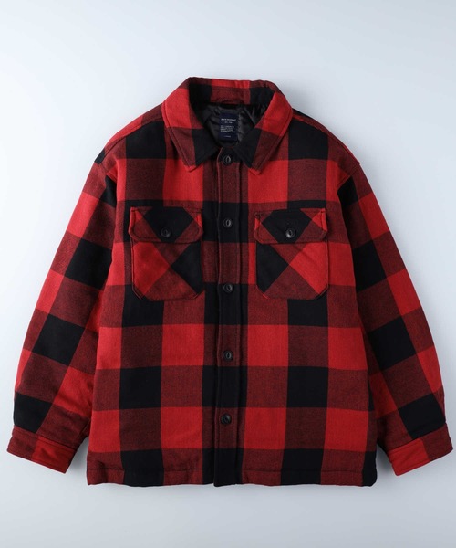BACK NUMBER(バックナンバー)の「【BACK NUMBER】【エクストラサーモ】中綿CPOジャケット(ブルゾン・メンズ・ブラック×グレー/ブラック×ブルー/ブラック×レッド・XL/M/L)」の19枚目の写真