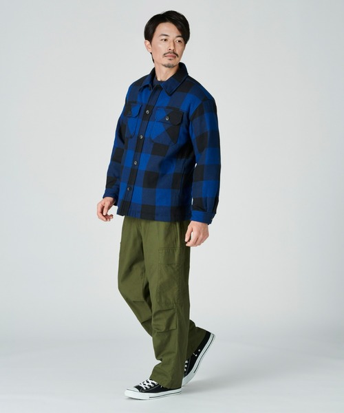 BACK NUMBER(バックナンバー)の「【BACK NUMBER】【エクストラサーモ】中綿CPOジャケット(ブルゾン・メンズ・ブラック×グレー/ブラック×ブルー/ブラック×レッド・XL/M/L)」の15枚目の写真