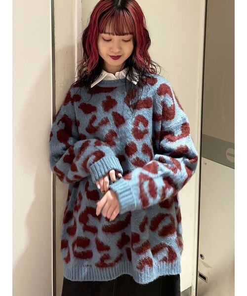 セール】ジャカードパターンニット（ニット/セーター）｜jouetie