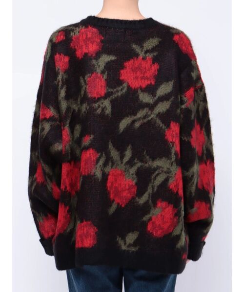 jouetie（ジュエティ）の「ジャカードパターンニット（ニット/セーター・レディース・アイボリー/ブルー/ピンク/ブラック・MEDIUM）」の16枚目の写真