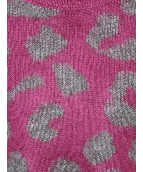 jouetie（ジュエティ）の「ジャカードパターンニット（ニット/セーター・レディース・アイボリー/ブルー/ピンク/ブラック・MEDIUM）」の10枚目の写真