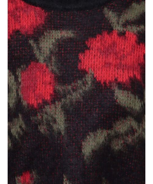 jouetie（ジュエティ）の「ジャカードパターンニット（ニット/セーター・レディース・アイボリー/ブルー/ピンク/ブラック・MEDIUM）」の8枚目の写真