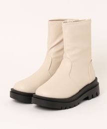 clear | タンクソールショートブーツ≪2023AW新作≫(ブーツ)