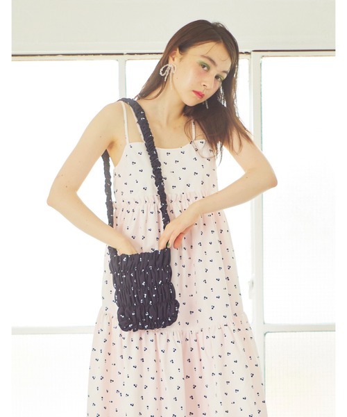 Little sunny bite(リトルサニーバイト)の「『little sunny bite』 cherry shoulder bag(ショルダーバッグ・レディース・ピンク/ブルー/ブラック・FREE)」の2枚目の写真