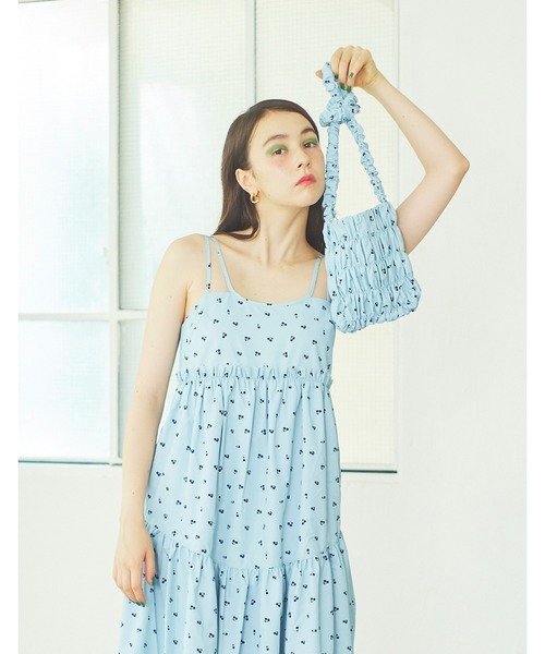 Little sunny bite(リトルサニーバイト)の「『little sunny bite』 cherry shoulder bag(ショルダーバッグ・レディース・ピンク/ブルー/ブラック・FREE)」の15枚目の写真