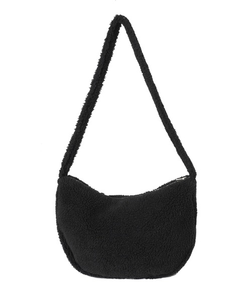 X-girl（エックスガール）の「BOA SHOULDER BAG（ショルダーバッグ・レディース・ブラック/マルチ・ONE SIZE）」の5枚目の写真